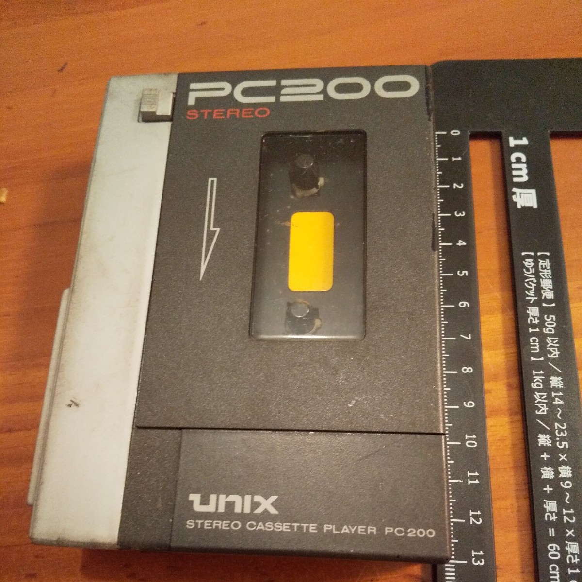 マランツ ユニックス MARANTZ UNIX PC200 ポータブル カセットプレーヤー ウォークマン ジャンク品_画像8
