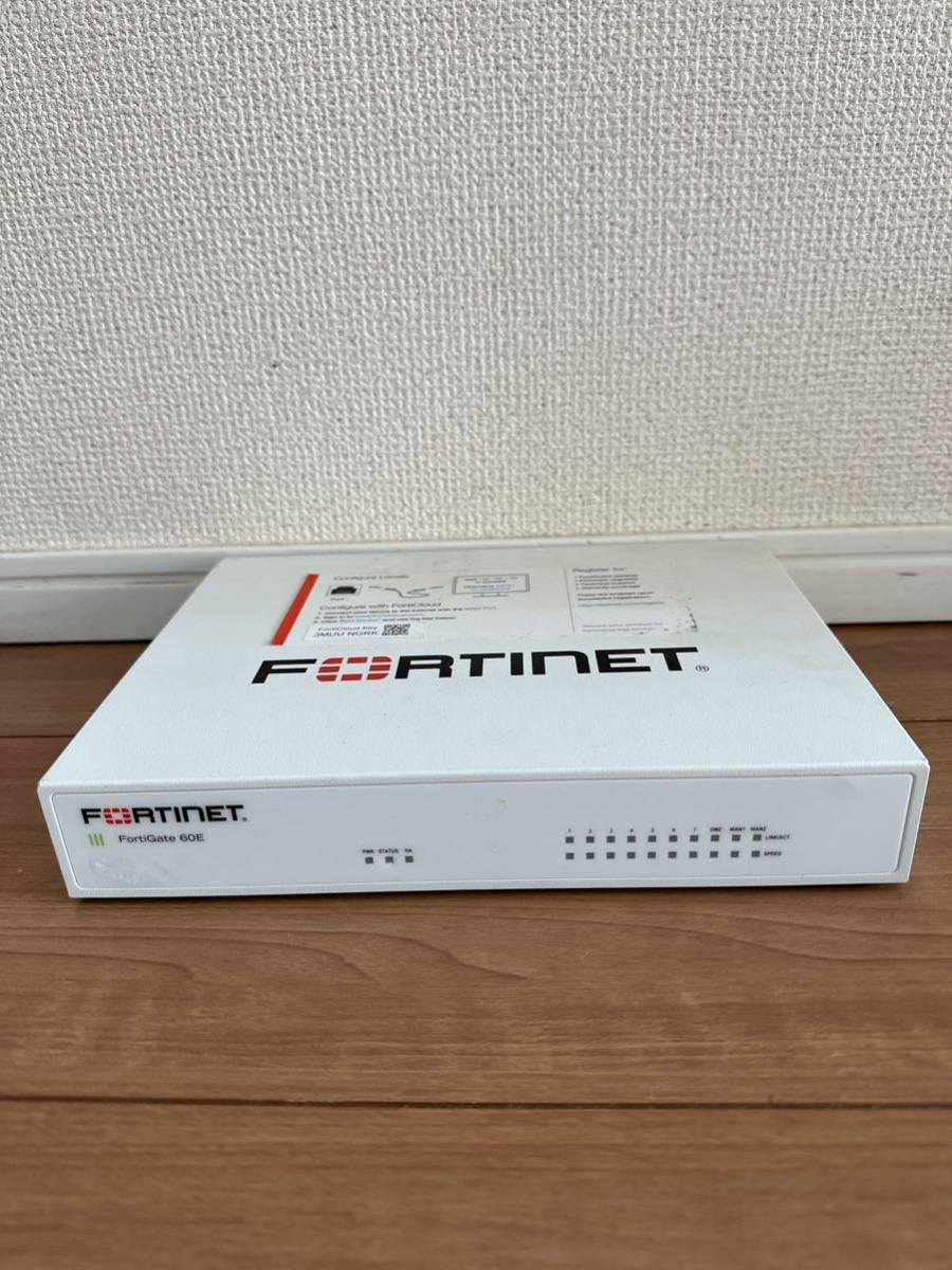 FORTINET Fortigate-60E FG-60E ファイアウォール_画像1