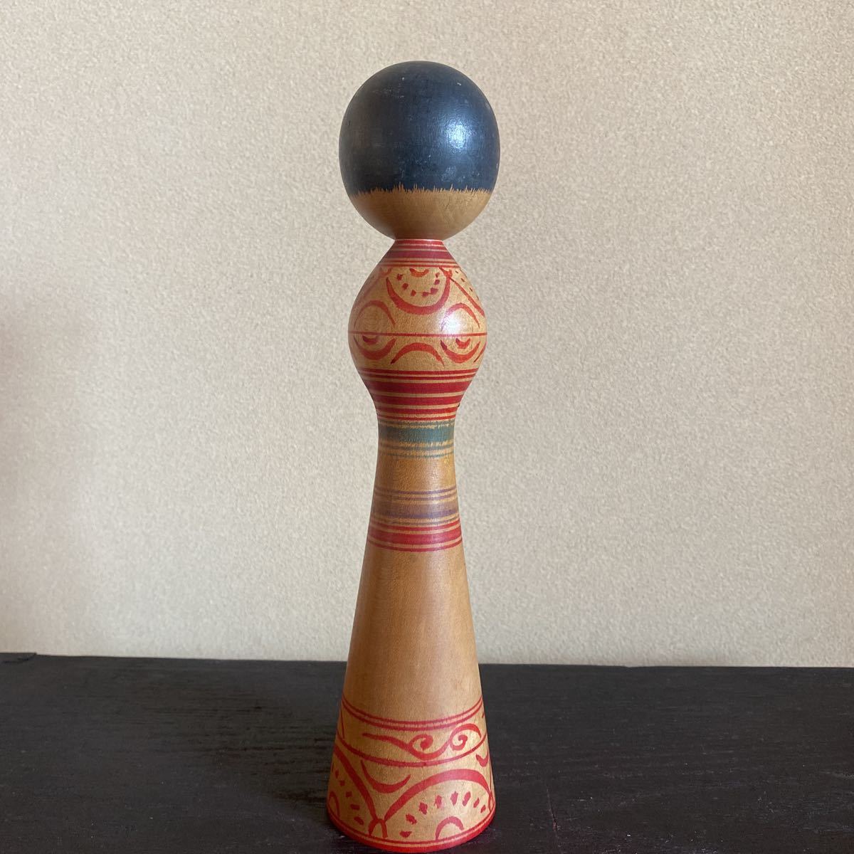 最安値で 津軽系 伝統こけし ◇ 盛秀太郎 doll Kokeshi / 高さ18.5cm