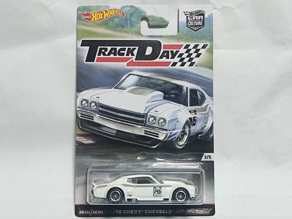 Hot Wheels TRACK DAY-'70 CHEVY CHEVELLE /トラック・デイ/シェビー シェベル/Car Culture/カーカルチャー/Muscle Cars/マッスルカー_画像1