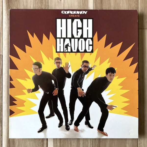 【UK盤/LP】Corduroy コーデュロイ / High Havoc ■ Acid Jazz / JAZID LP 85 / アシッドジャズ / モッズ / ソウルジャズ_画像1