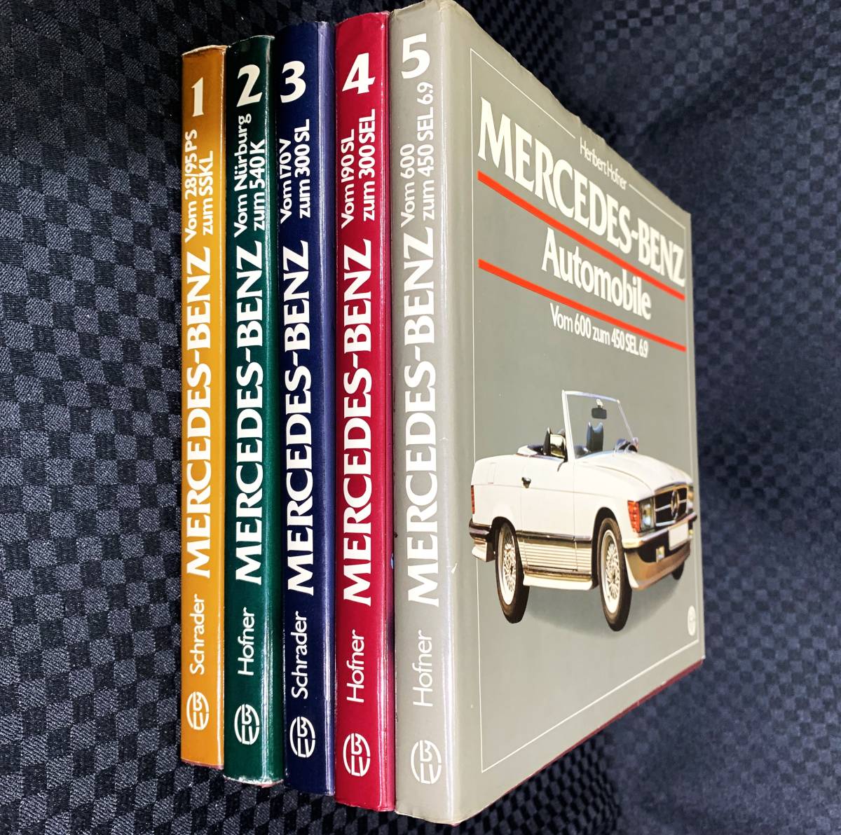 ★メルセデス ベンツ オートモービル 資料集 5冊 /【注意：ドイツ語で書かれています】_画像7
