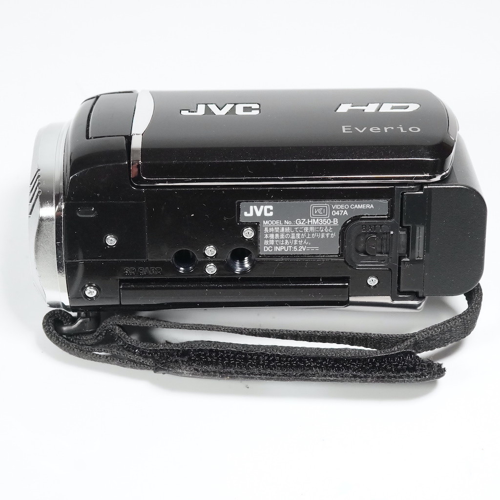 JVC Victor Everio GZ-HM350-B ブラック 動作OK 1週間保証/9536_画像9