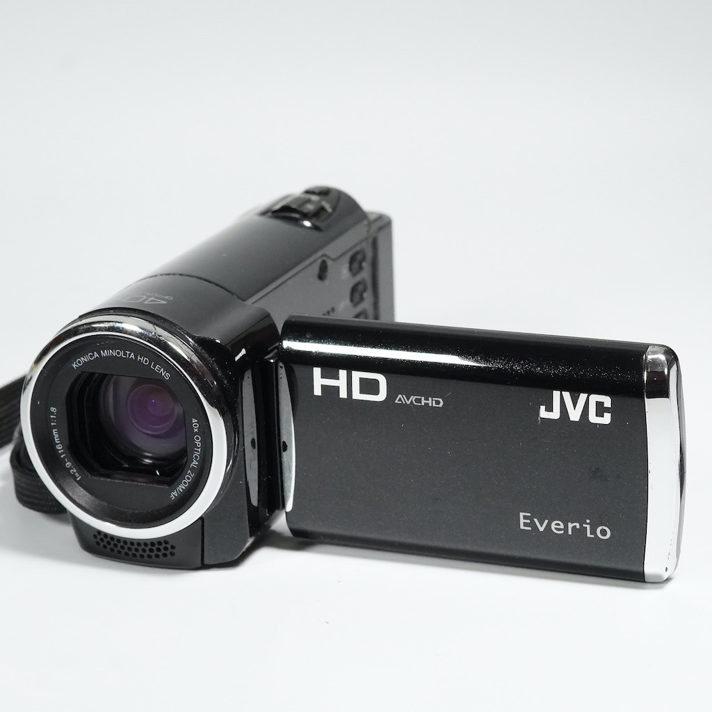 動作品 Everio GZ-HD300 フルハイビジョン 60GB内蔵 本体のみ - ビデオ