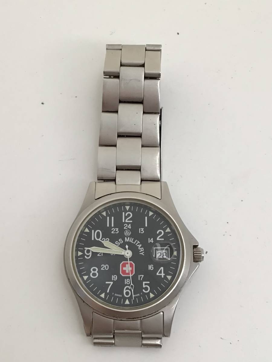 【SWISS MILITARY】メンズ腕時計　中古品　稼働品　電池交換済　4-49 sh_画像3