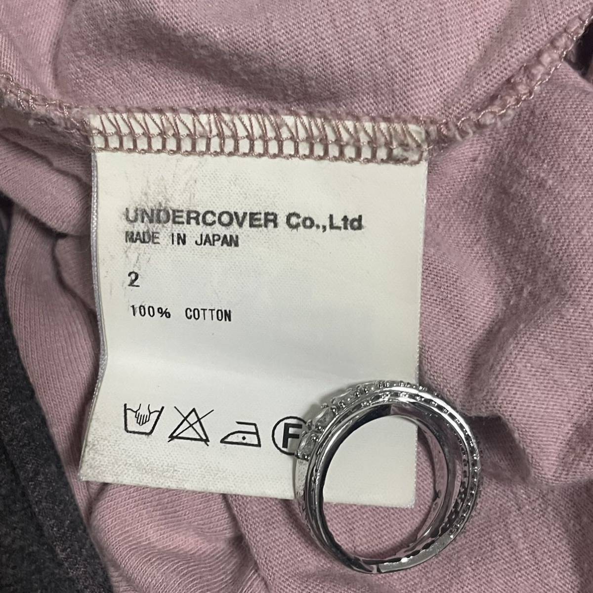 Archive UNDERCOVERISM KLAUS WAHNFRIEDEN 06SS T期 Tシャツ プリント グラフィック フォト ブラック ピンク 半袖 UNDERCOVER 楽器 音符_画像7