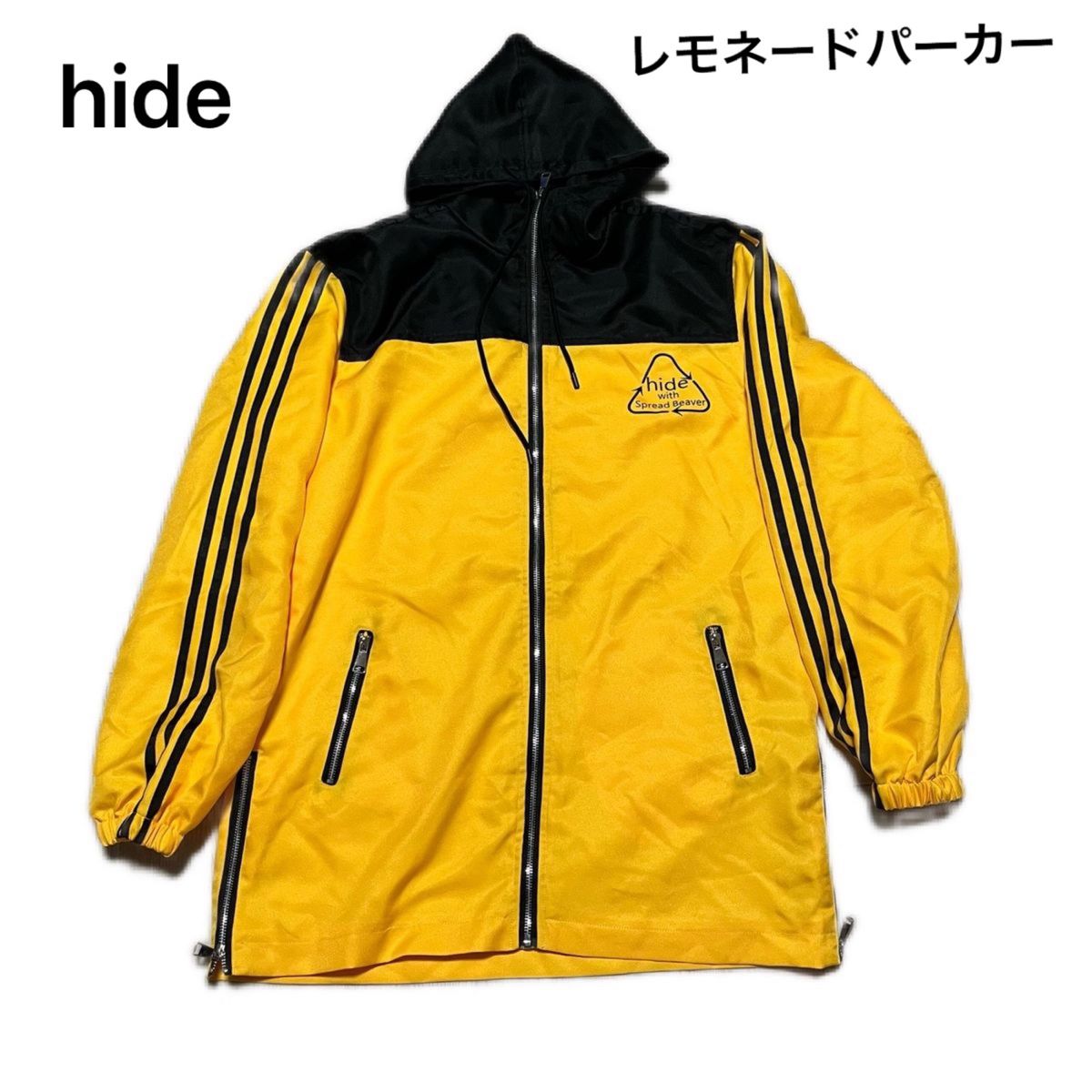 hide LEMONeD レモネード ラインパーカー rocket dive X JAPAN