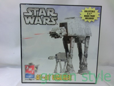 # Star Wars AT-AT War car plastic model kit not yet constructed goods AMT Ertl Platz 