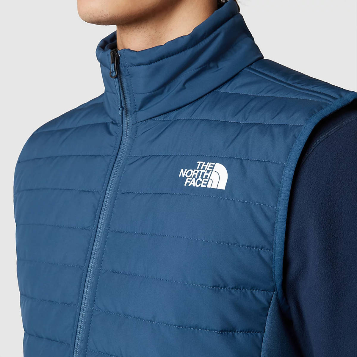 新品 正規品 USA限定 The North Face ノースフェイス インサレーションベスト HeatseekerEco US-M S.Blue 洗濯可能_画像1