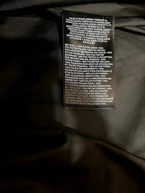 新品 正規品 EU/USA限定 日本未発売 The North Face ノースフェイス ビックロゴ ヒマラヤン インサレーションジャケット ブラック US-L_画像6