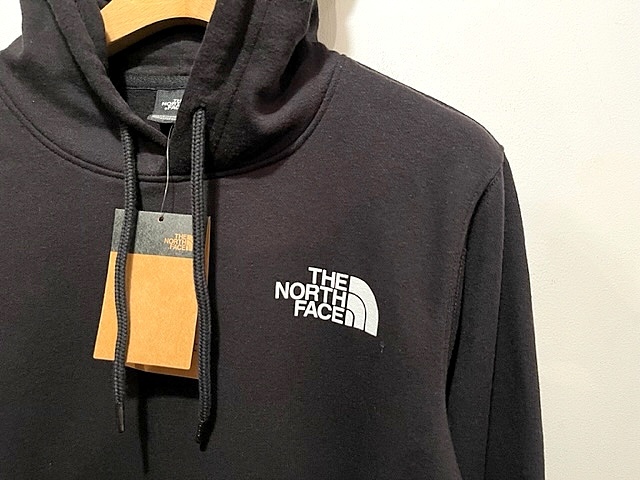 新品 正規品 USA限定 日本未発売 The North Face ノースフェイス 大きいサイズ カモフラロゴ フーディー パーカー ブラック US-XXL_画像6