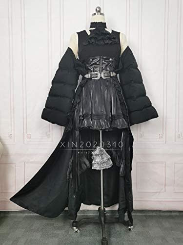 コスプレ衣装 :新生エオルゼア FF14 漆黒のヴィランズ ガイア 闇の巫女/(ウィッグ 靴別売り)