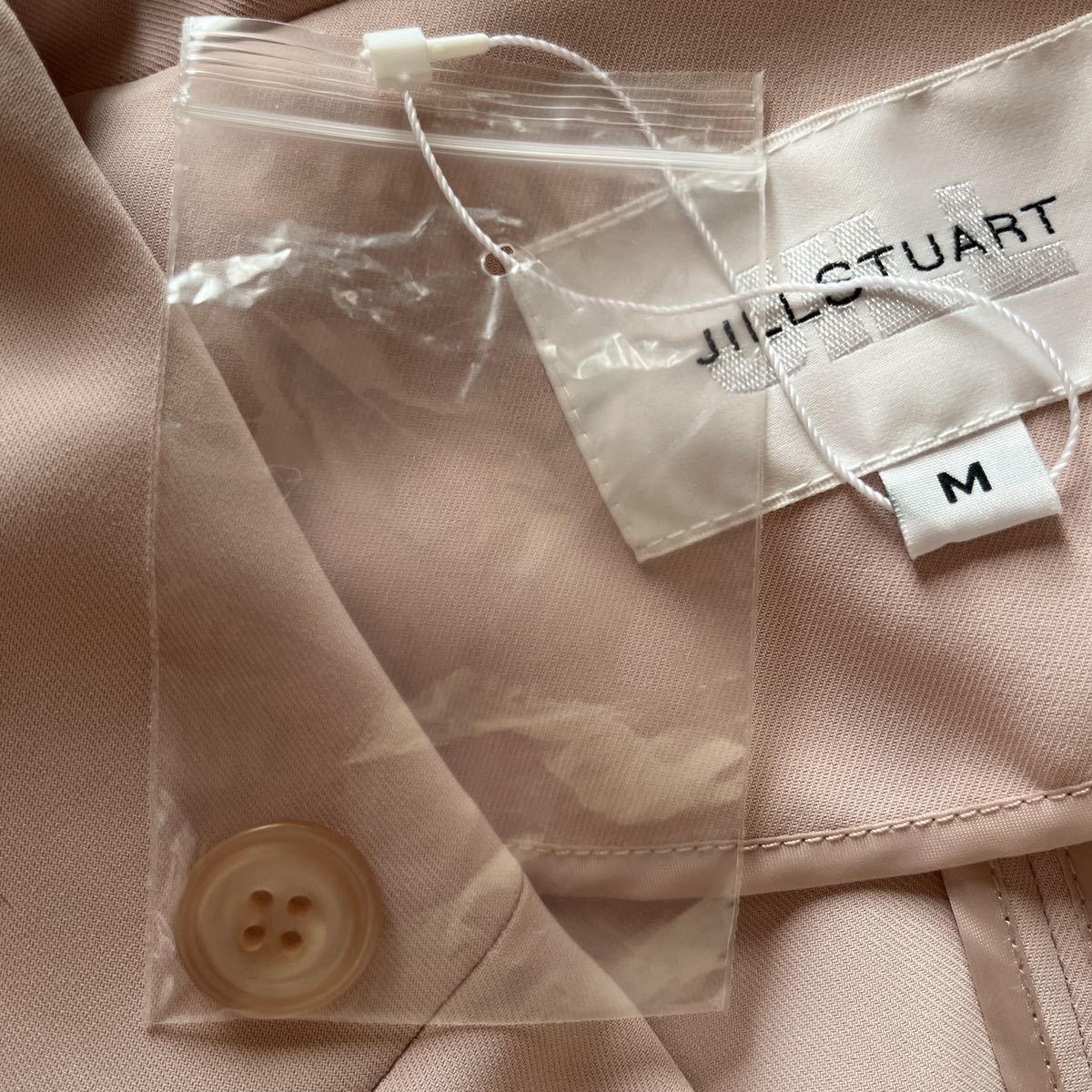 ★JILL STUART（ジルスチュアート）★試着のみ　薄手コート　薄ピンク　Ｍ_画像7