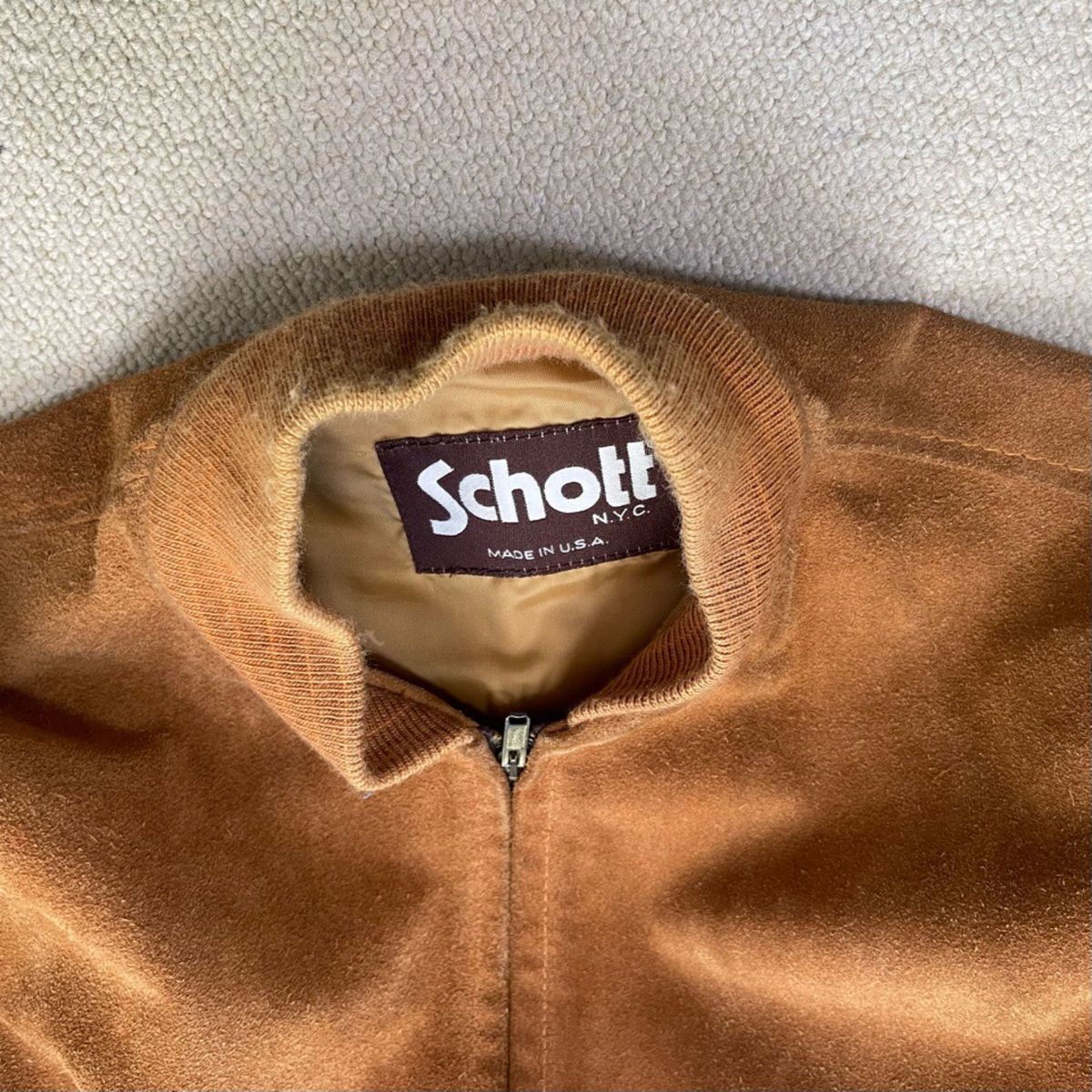 schott/ショット★スウェードジャケット40★USA