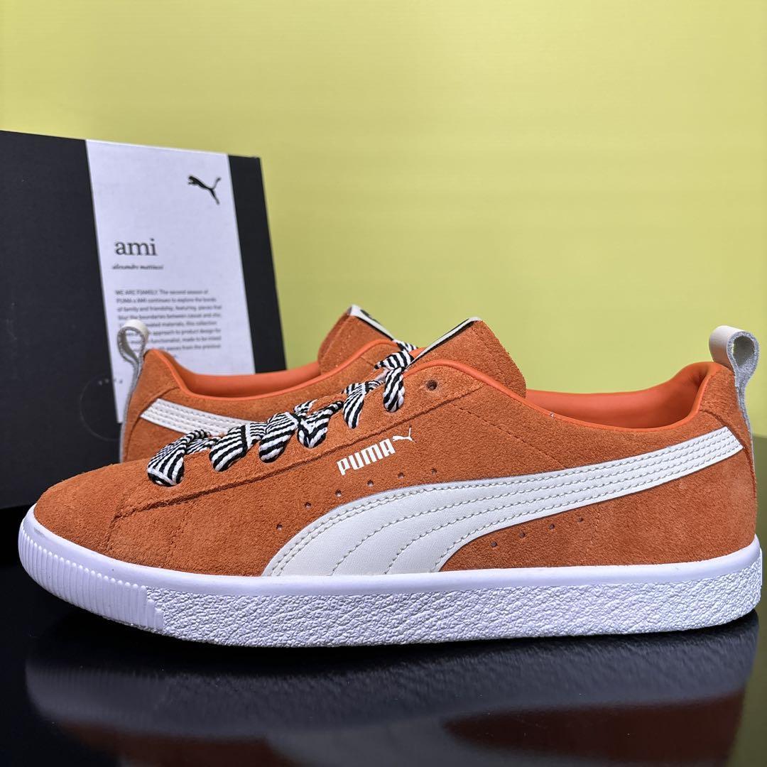 28.0cm★新品 AMI × PUMA SUEDE アレクサンドル マテュッシ コラボ スニーカー プーマ × アミ スエード ビンテージ スウェード 386674 01_画像2