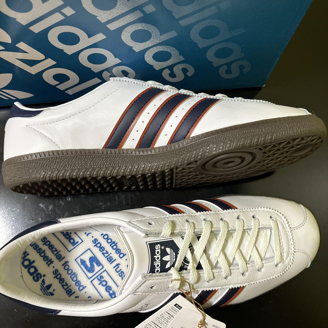 26.5cm ★新品 アディダス オリジナルス オシュラガ スペツィアル 白 adidas HOCHELAGA SPZL Footwear White レザー スニーカー HQ4481_画像6