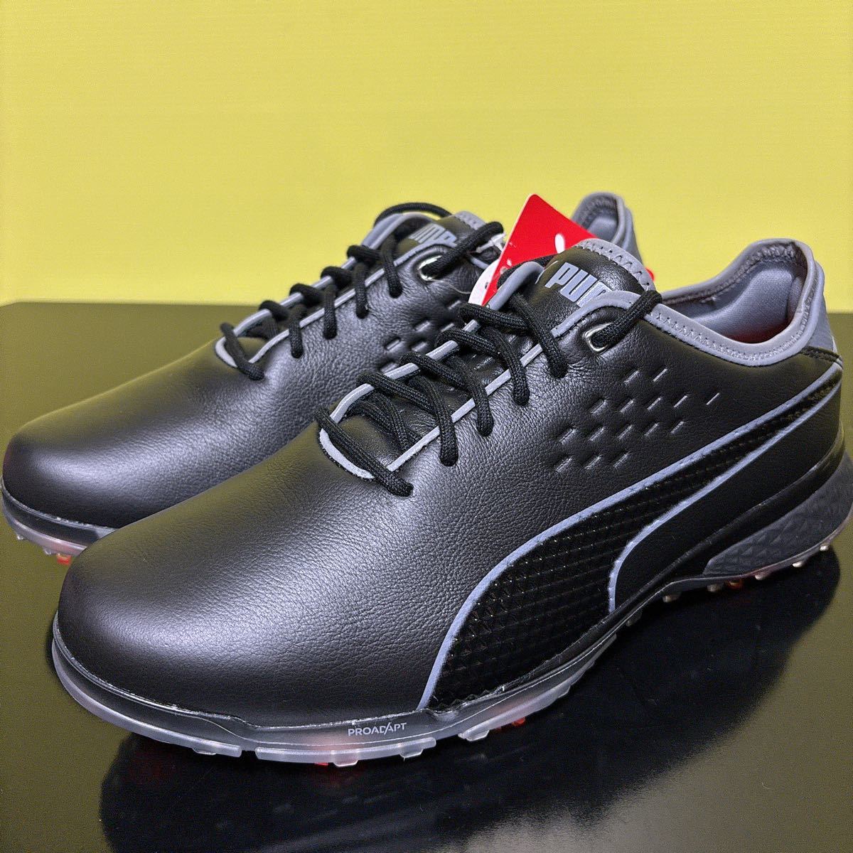 25.0cm * regular price 2 ten thousand 5300 jpy * new goods Puma Golf spike golf shoes black waterproof Pro adapt Delta * 193849-02