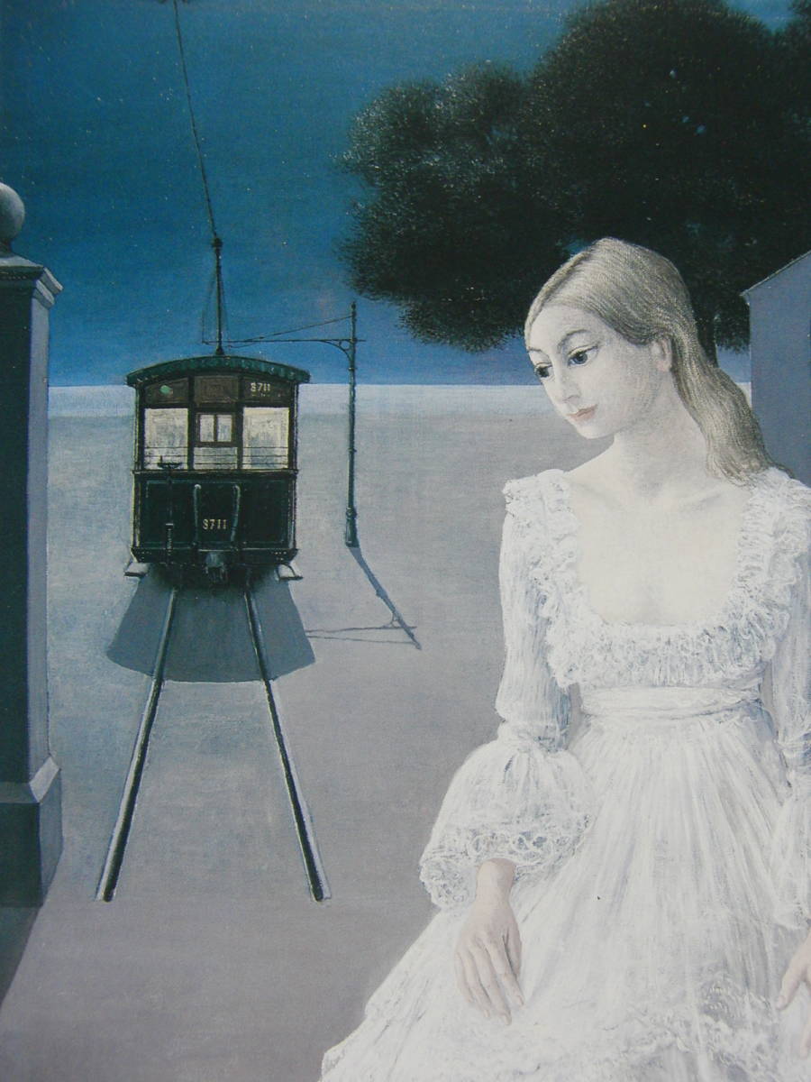 ポール・デルボー、花嫁の衣装、厳選、希少画集・額装画、Paul Delvaux