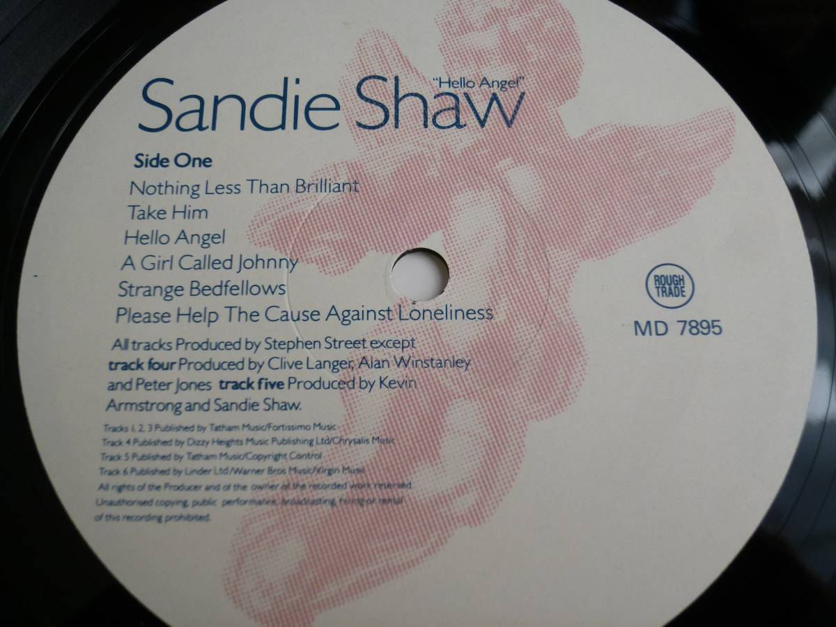 Sandie Shaw『Hello Angel』LPの画像3