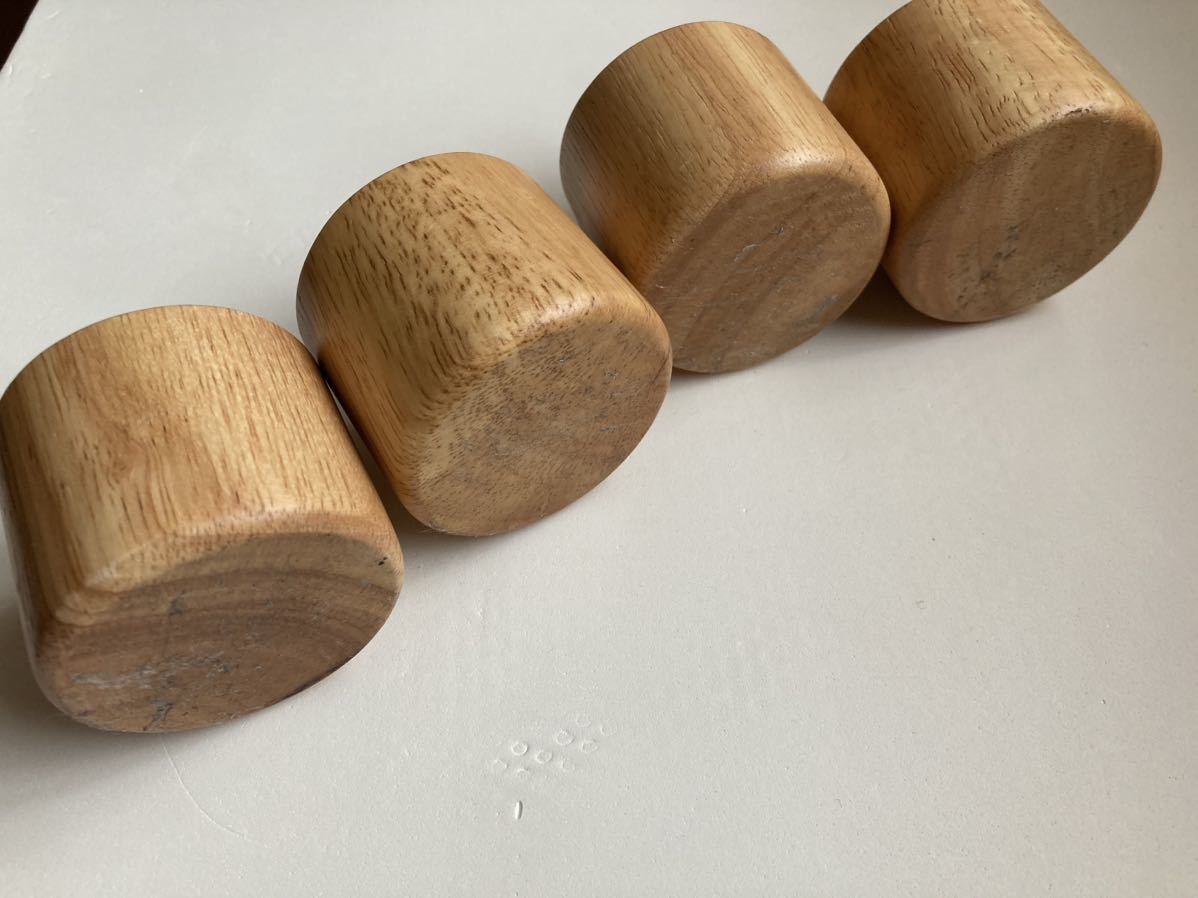 無印良品 木製脚 5cm 4本組 ナチュラル M8 廃番品 ベッド ソファ 無印良品 木製脚 5cm 4本組 ナチュラル M8 廃番品 ベッド ソファ