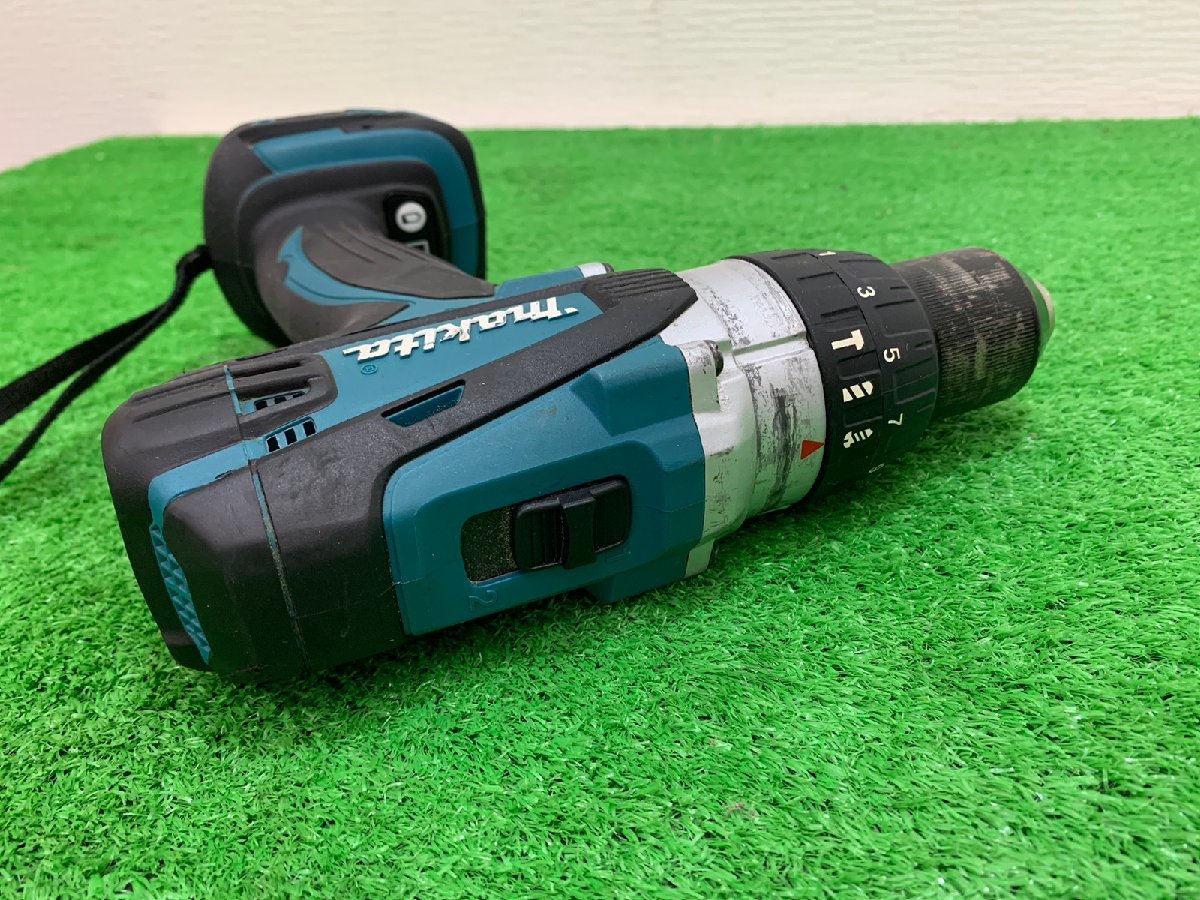 【ジャンク】 makita マキタ　充電式振動ドライバドリル　HP458D　【博多店】　不動_画像3