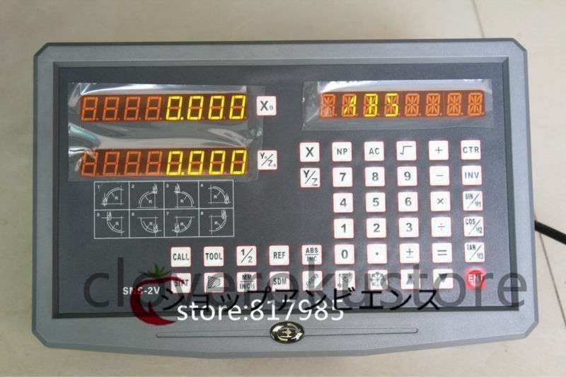  bargain sale!f rice lathe bo- ring grinder machine kit 2 axis digital linear scale 50~1000mm 5 micro n linear enko-da