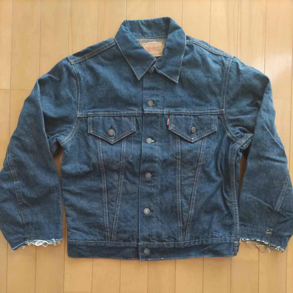 ヴィンテージ 70s リーバイス Levi's 70505-0317 big'E' ブランケットG