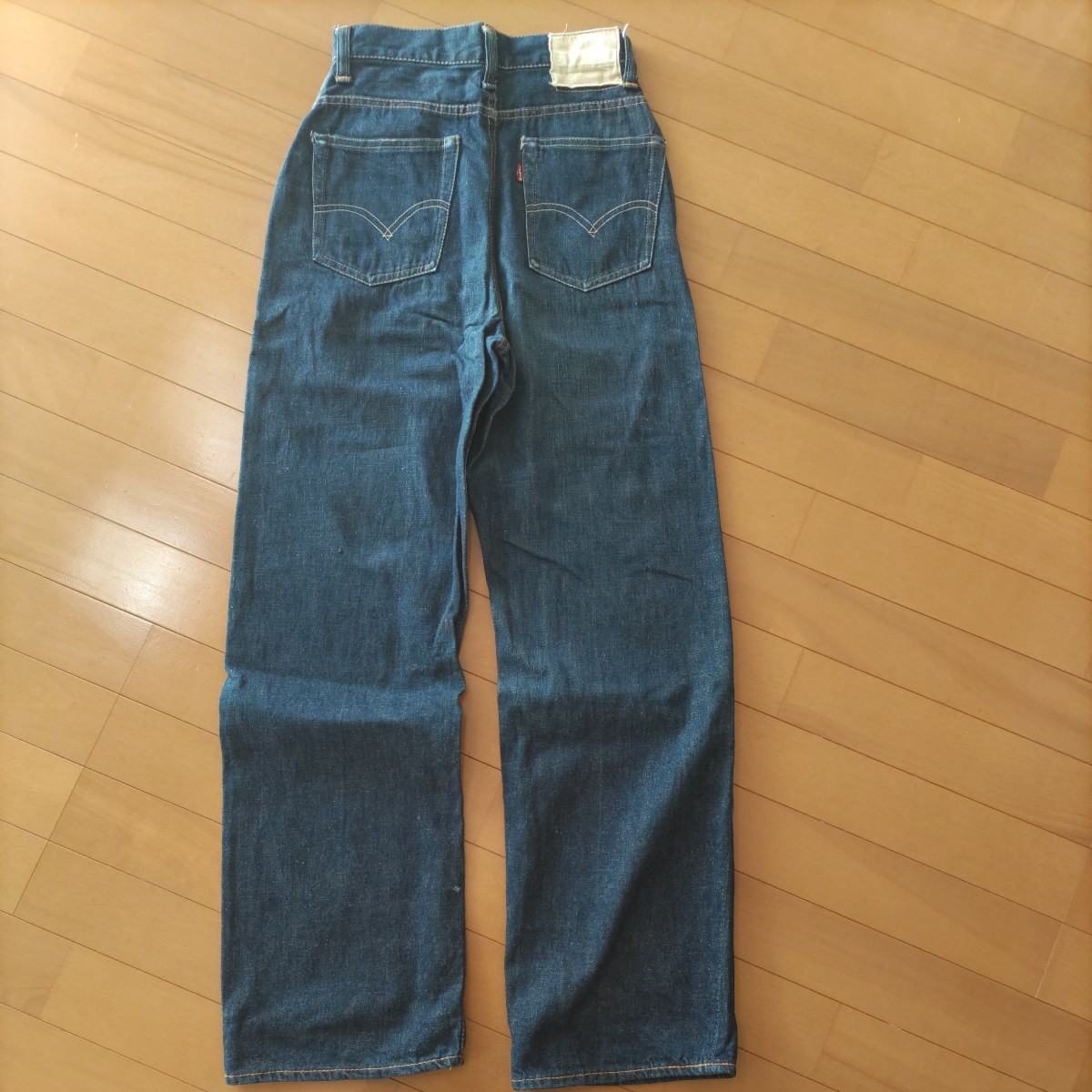 ヴィンテージ30's-50's前期 リーバイスLEVI'S701 濃紺☆マリリン・モンローが愛したジーンズ☆ オリジナル　w63cm_画像2