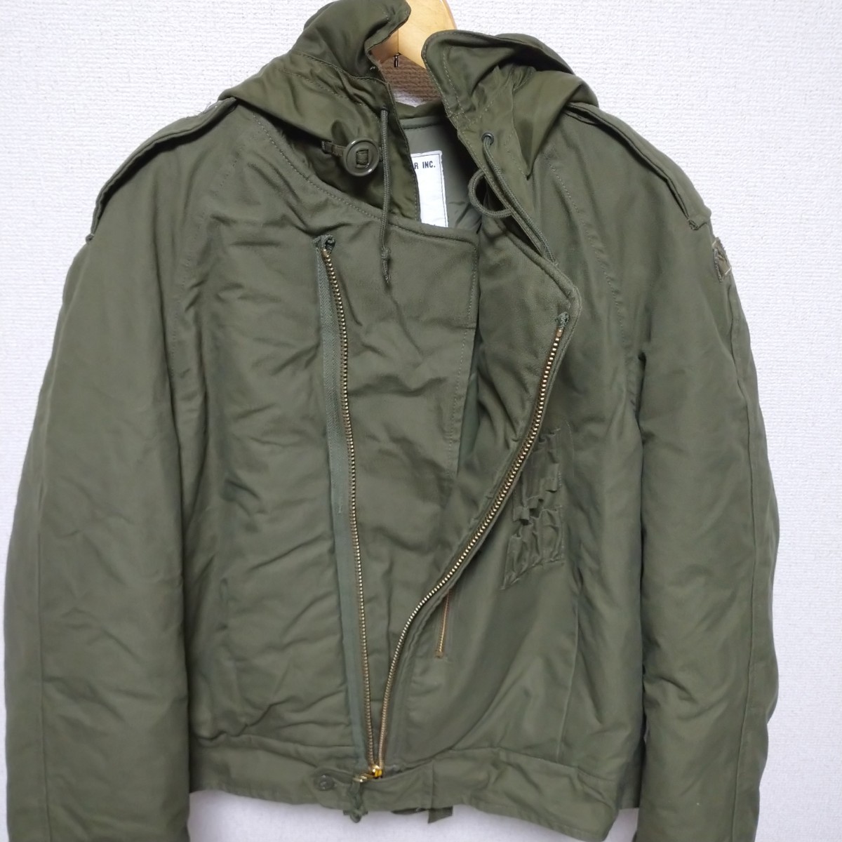 美品 90s ビンテージ カナダ軍 タンカースジャケット ミリタリー 美品 90s ビンテージ カナダ軍 タンカースジャケット ミリタリー