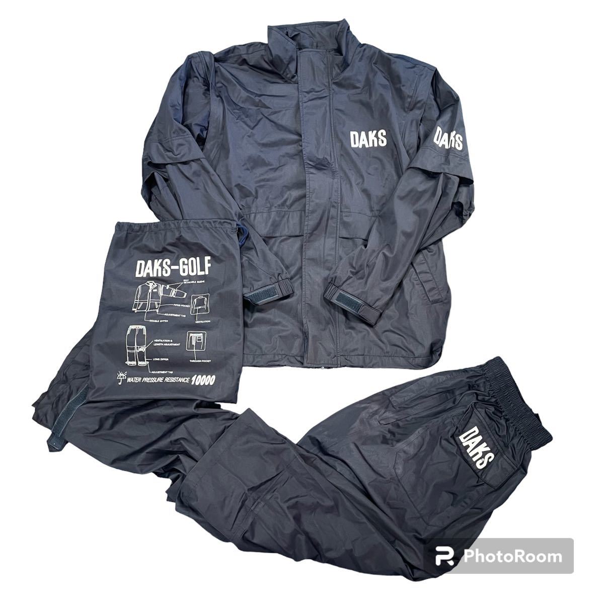 超希少品】DAKS-GOLF ダックスゴルフ ゴルフ レインスーツ 超希少品】DAKS-GOLF ダックスゴルフ ゴルフ レインスーツ