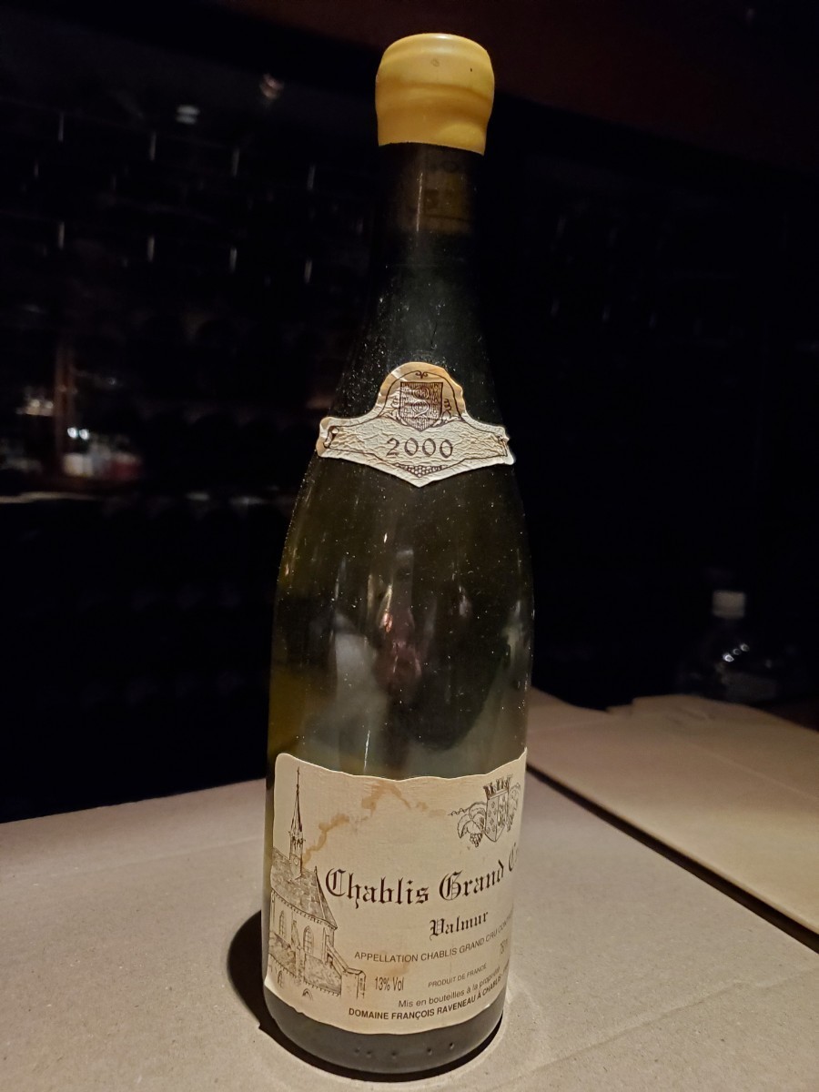 Domaine Francois Raveneau Chablis Grand Cru Valmur 2000ドメーヌ　フランソワ　ラヴノー　シャブリ　グラン・クリュ　ヴァルミュール_画像1