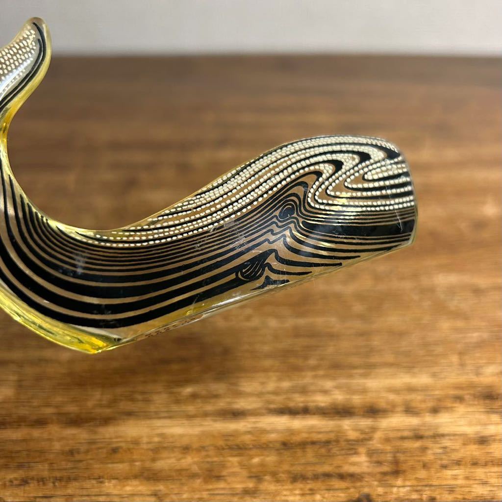 貴重 Abraham Palatnik ビンテージ アクリル クジラ 鯨 置物 Acrylic Whale Brazil 1970s エイブラハム・パラトニク フィギュア_画像6