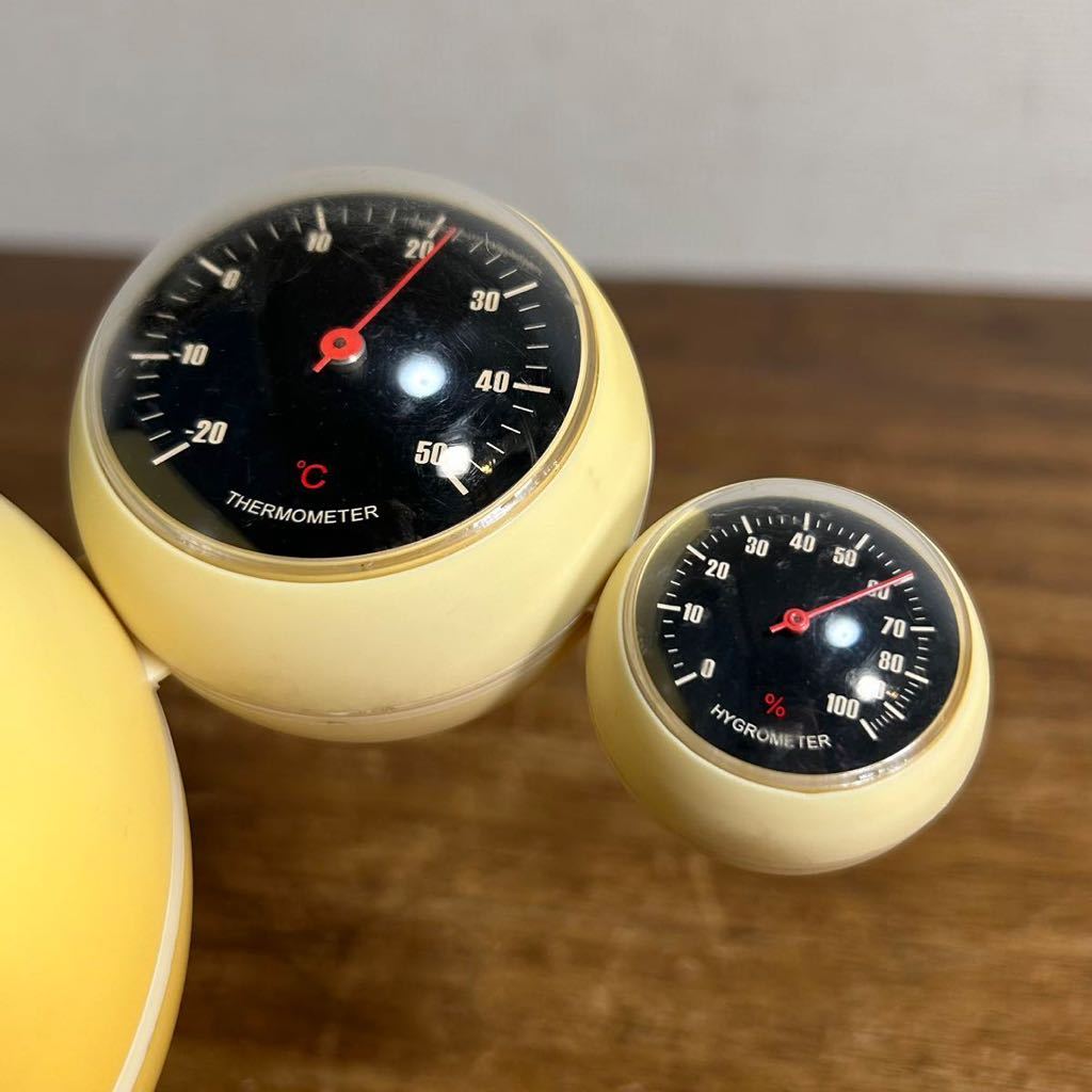 貴重 スペースエイジ Banal Comfort Life style 置き時計 温度計 貴重 スペースエイジ Banal Comfort Life style 置き時計 温度計