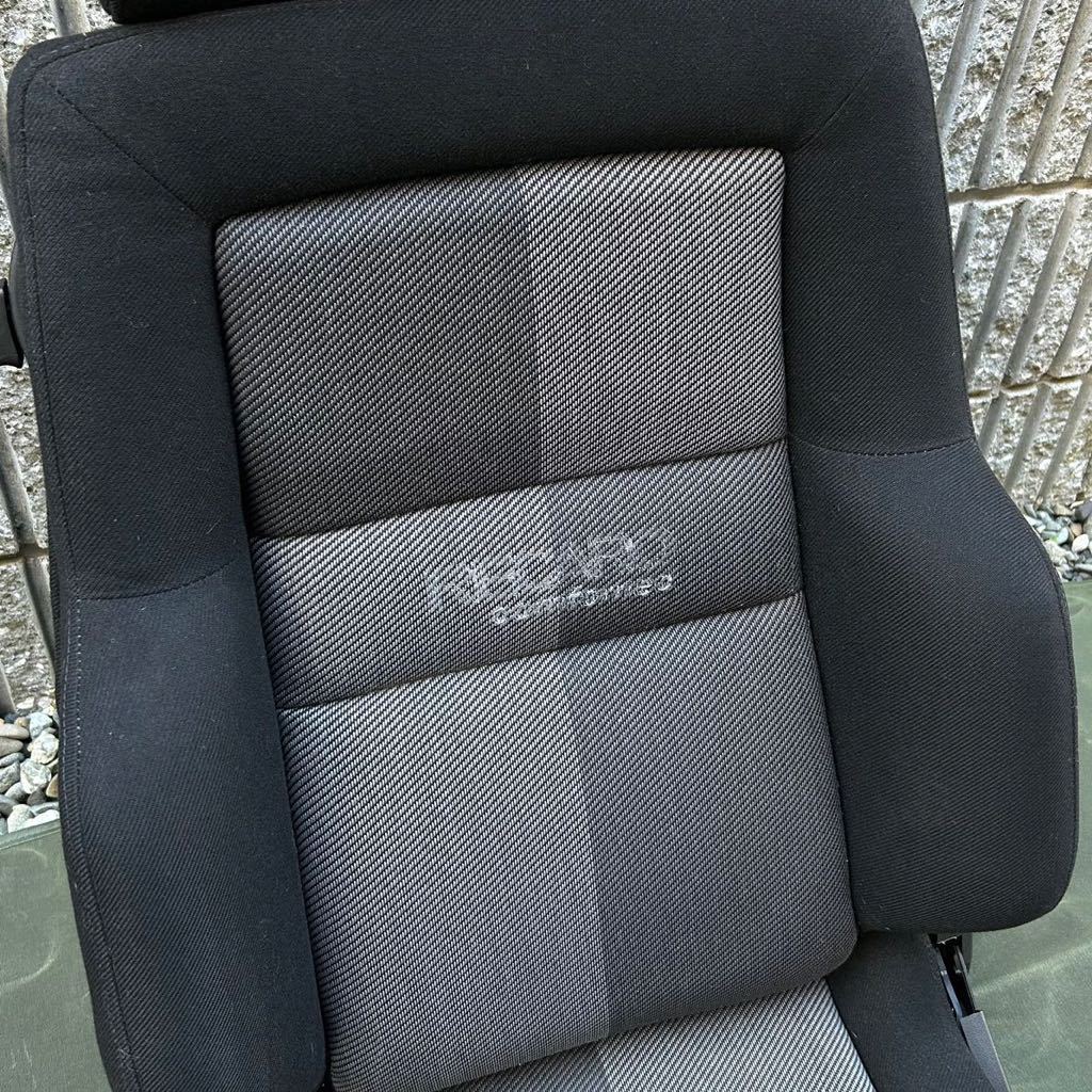  ценный RECARO электрический сидение Recaro Junk Vintage COMFOMED MONZA NA SCHWARZ левый переключатель semi сиденье ковшового типа retro старый машина Германия производства 