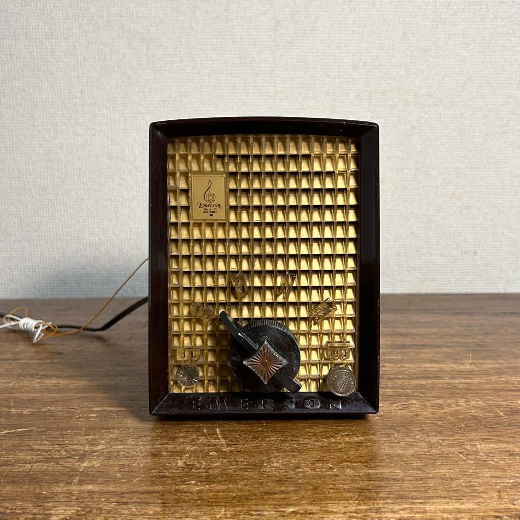 貴重 真空管ラジオ EMERSON MODEL706 SERIES B 動作品 ジャンク 貴重 真空管ラジオ EMERSON MODEL706 SERIES B 動作品 ジャンク