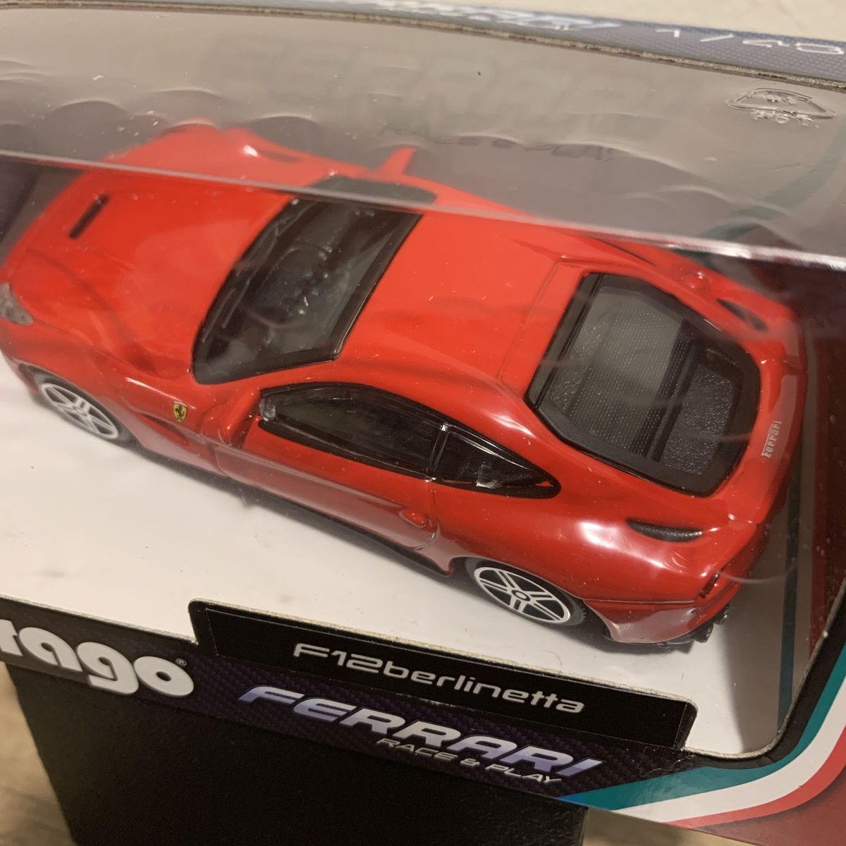 【新品未開封】BURAGO ブラゴ 1/43 F12berlinetta   フェラーリ