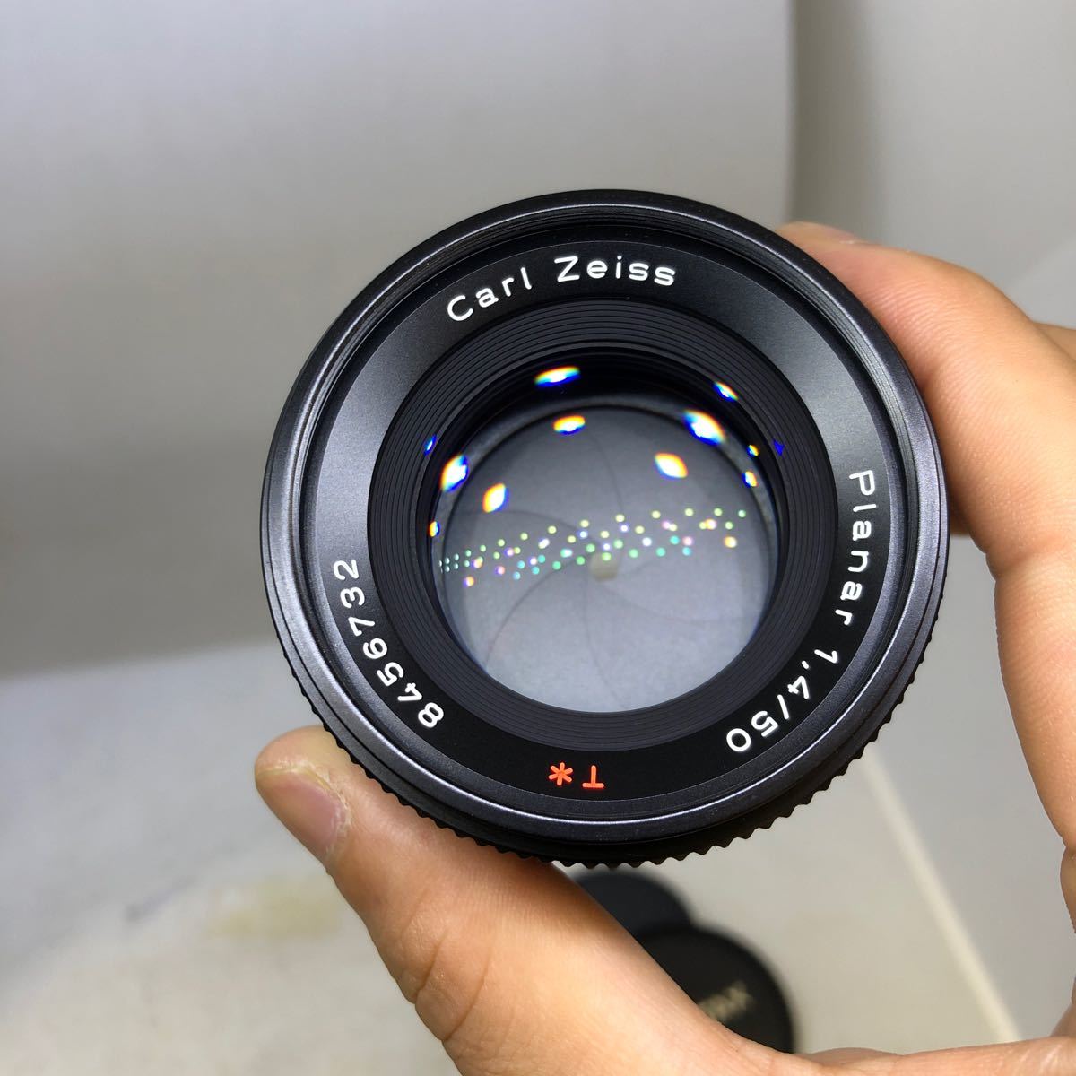 ★美品★ Contax Carl Zeiss Planar T* 50mm F/1.4 MMJ Lens for CY Mount 現状渡し　1円〜_画像6