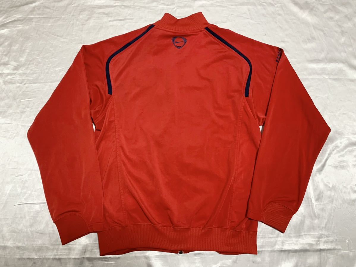 ナイキ FCバルセロナ トラックジャケット レッド FCB 古着 赤 ナイキ FCバルセロナ トラックジャケット レッド FCB 古着 赤
