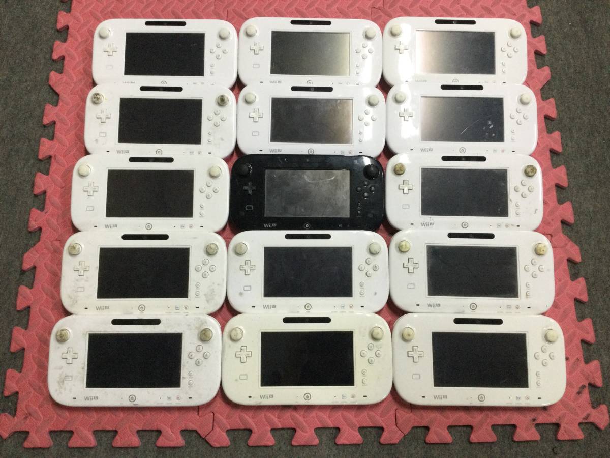 【N4268/100/0】ジャンク★WiiUゲームパッド15台★大量★まとめ★セット★任天堂★NINTENDO★ゲーム機★Wii U★ニンテンドー★_画像1