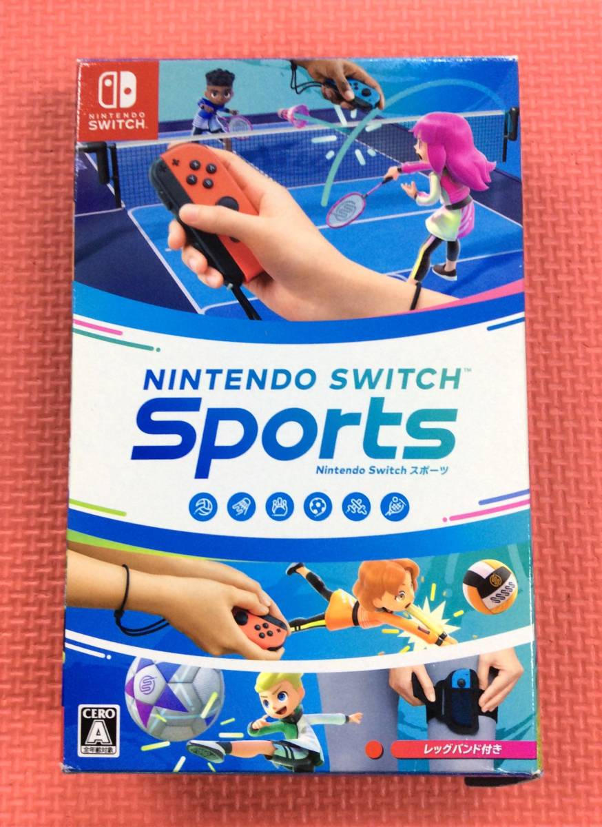 【GM3069/60/0】Switchソフト★ニンテンドースイッチスポーツ★Nintendo Switch Sports★任天堂★トレーニング★レッグバンド付き★_画像1