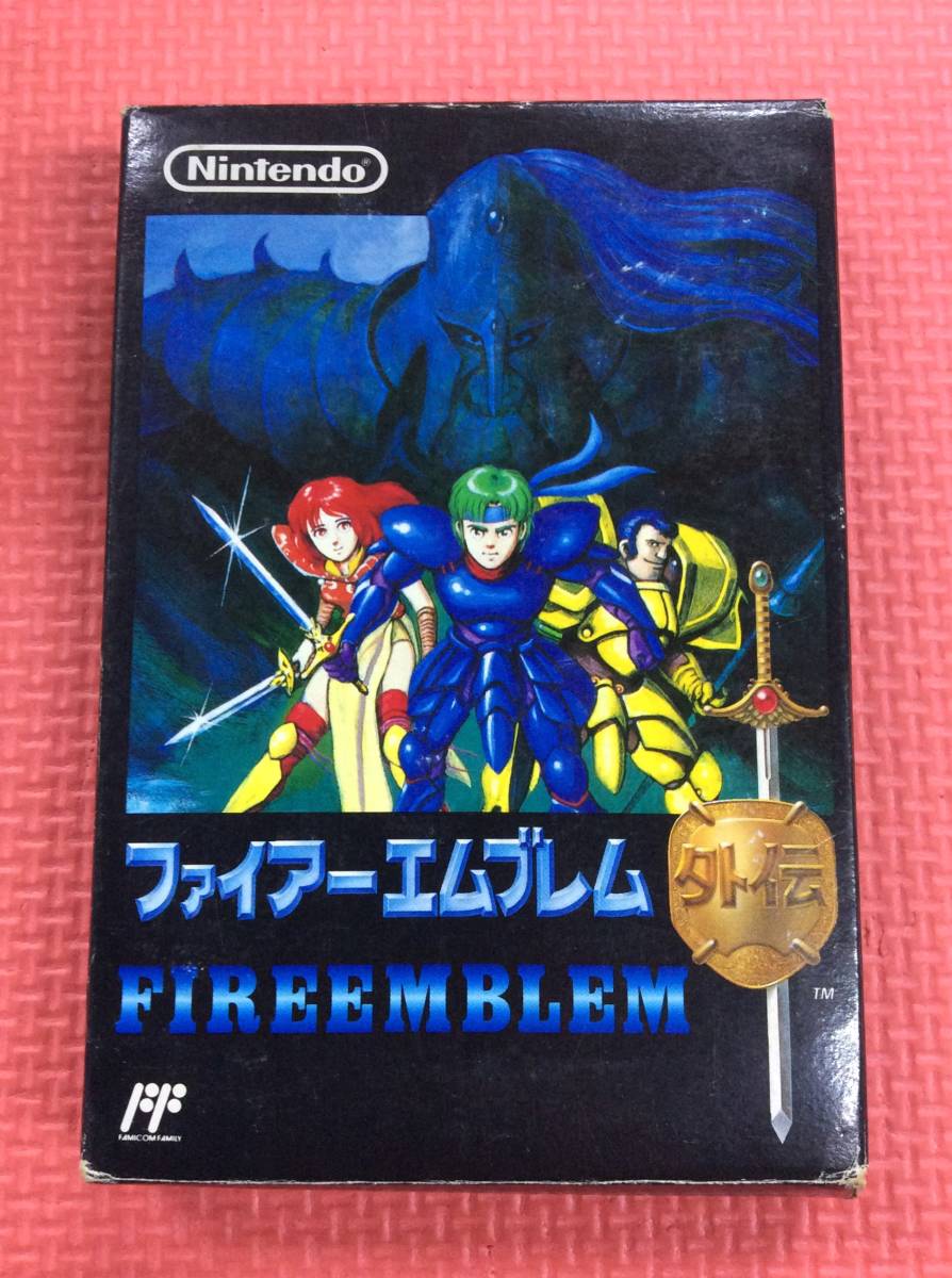 【GM3073/60/0】ファミコンソフト★ファイアーエムブレム外伝★FIRE EMBLEM★FC★カセット★任天堂★ニンテンドー★Nintendo★説明書付き★_画像1