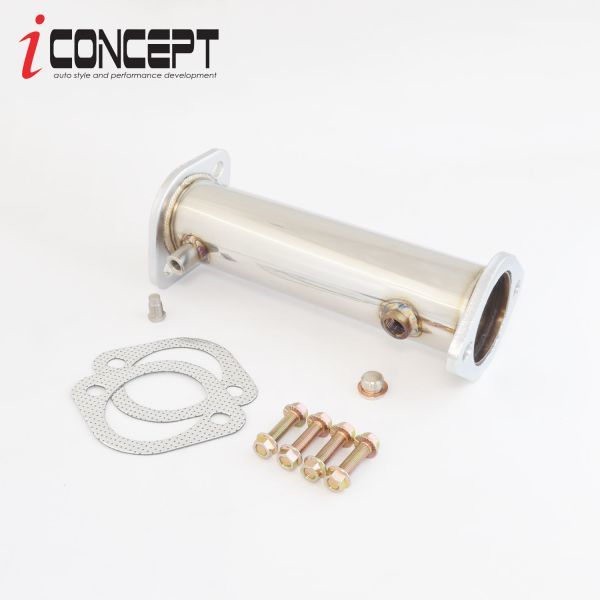 iConcept ストレート触媒 AFセンサー取付け可 180SX シルビア S13 S14 S15 HCR32 ECR33 GT-R R32 BNR32 BCNR33 C33 C34 Y33 A31 ICC-040_画像1