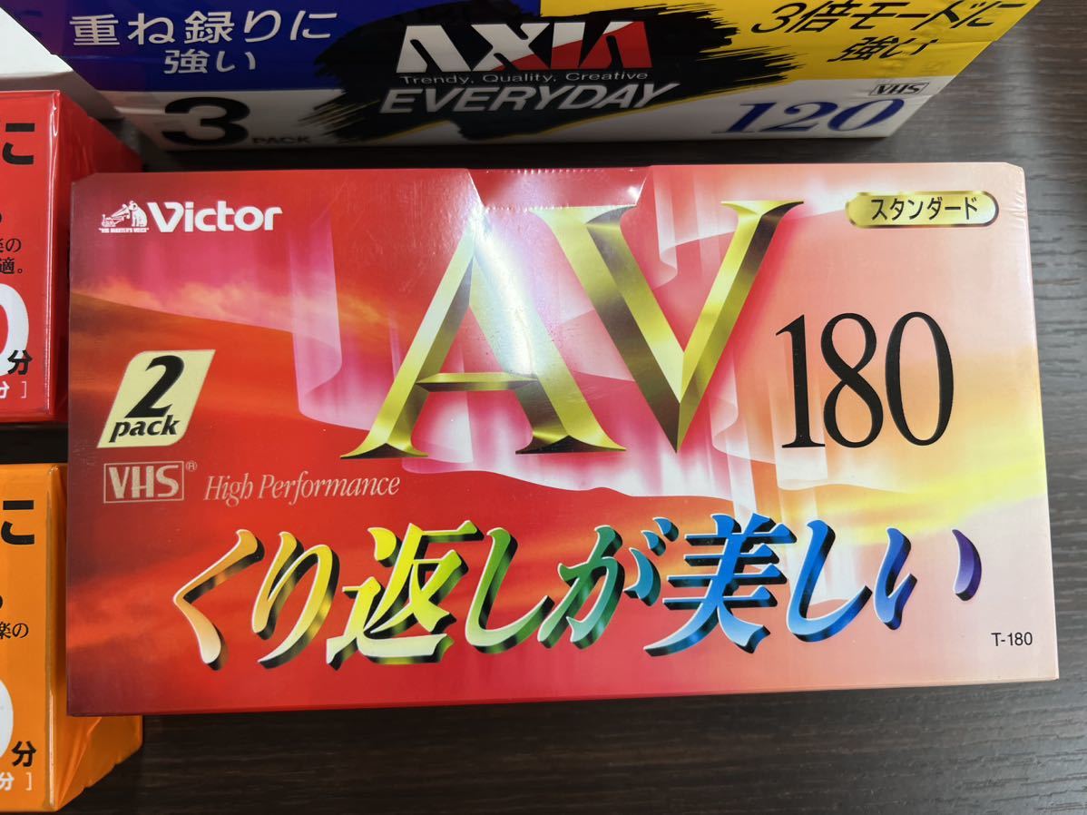 VHS MD カセットテープ おまとめAXIA AV AE Neige TDK SONY Victor_画像5