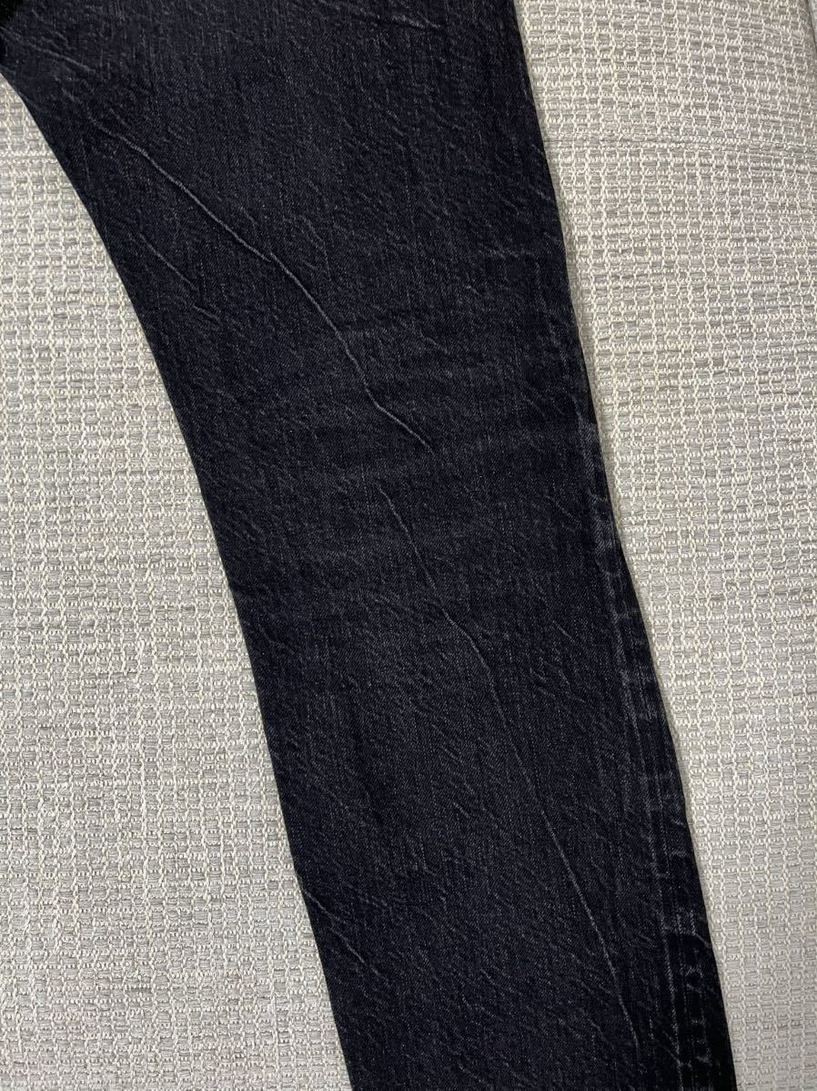 【Sugar Cane】シュガーケーン Lot470 BLACK DENIM TYPE III W31 x L34 13oz SLIM FIT SC41470 ブラック ジーンズ デニム【美品】_画像7