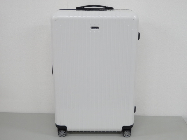 美品 RIMOWA リモワ SALSA AIR サルサ エアー 820.73 マルチホイール 4輪 スーツケース キャリーバッグ 91L TSAロック ホワイト 白_画像1