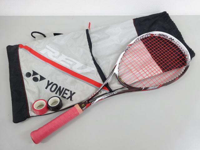 YONEX ヨネックス NANOFORCE 8V ナノフォース 軟式テニス ソフトテニス ラケット ピンク_画像1