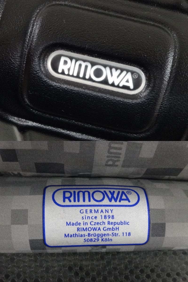 美品 RIMOWA リモワ SALSA サルサ 810.52 マルチホイール 4輪 スーツ