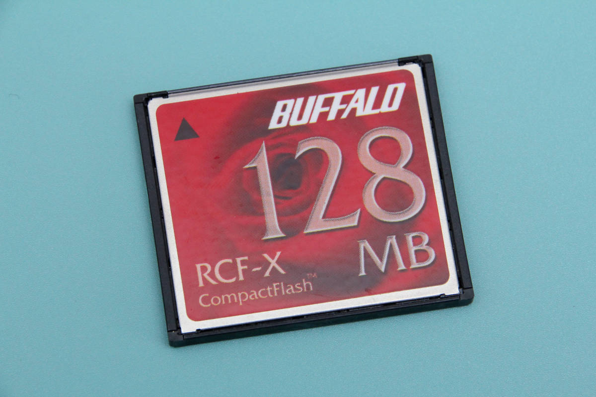 128MB CFカード BUFFALO コンパクトフラッシュ RCF-X_画像1