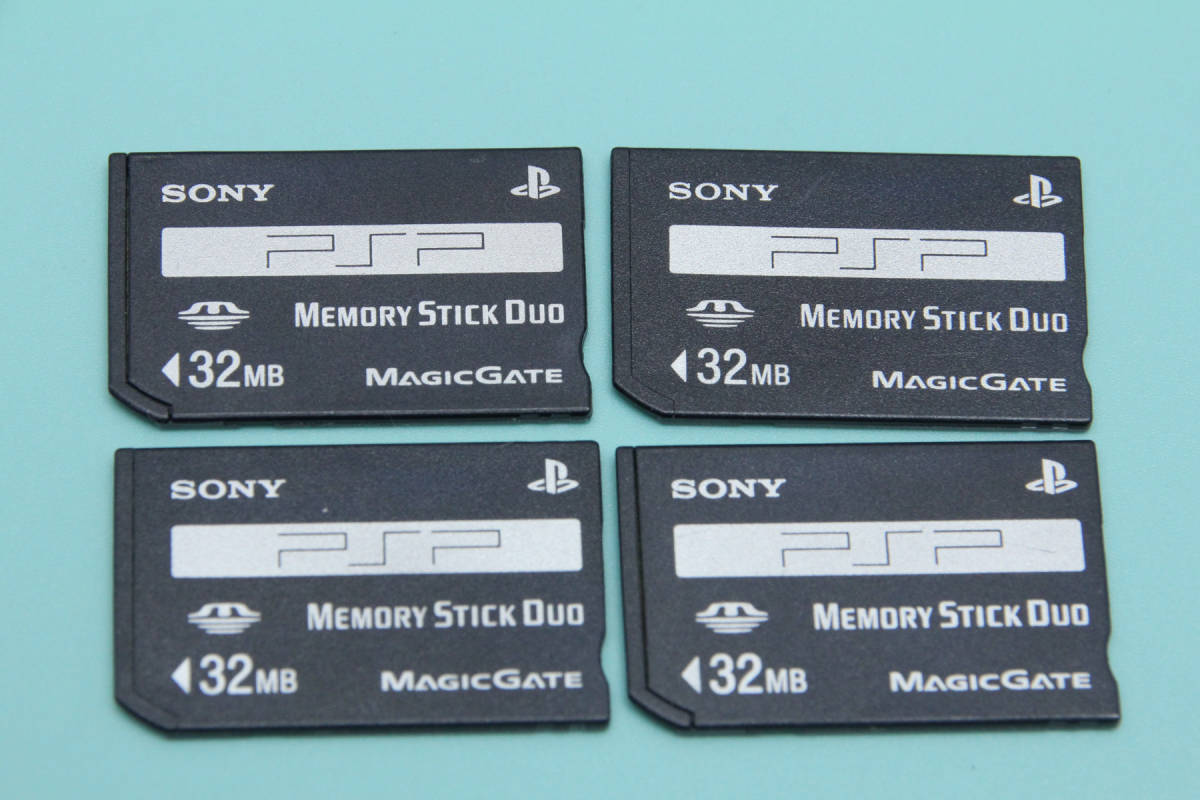 32MB　SONY メモリースティック Duo PSP ●4枚セット● Memory Stick Duo_画像1