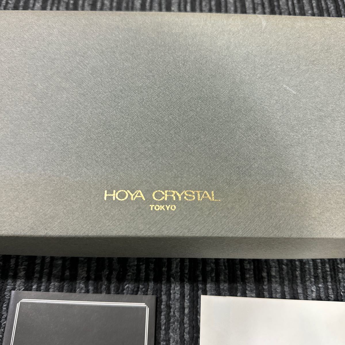 【未使用】HOYA CRYSTAL HOYAクリスタル 香蘭社　グラス_画像2